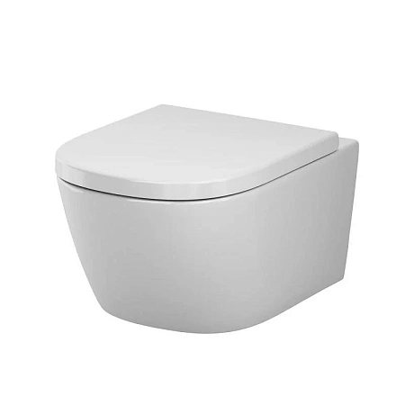 Унитаз подвесной AM.PM Libre C601900SC 49 Aquaspin с сиденьем Унитаз подвесной AM.PM Libre C601900SC 49 Aquaspin с сиденьем