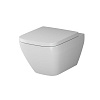 Унитаз подвесной AM.PM Spirit V2.0 C701701SC Square FlashClean с сиденьем микролифт