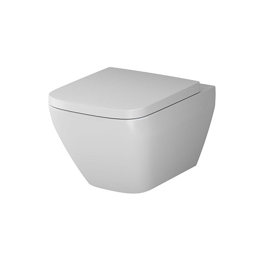 Унитаз подвесной AM.PM Spirit V2.0 C701701SC Square FlashClean с сиденьем микролифт Унитаз подвесной AM.PM Spirit V2.0 C701701SC Square FlashClean с сиденьем микролифт