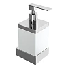 Дозатор жидкого мыла Boheme Qubic 10727-CR Chrome настенный