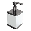 Дозатор жидкого мыла Boheme Qubic 10969-SGM Shine Gun Metal настольный Дозатор жидкого мыла Boheme Qubic 10969-SGM Shine Gun Metal настольный