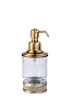 Дозатор жидкого мыла Boheme Royal Cristal 10929-ROYALE-BRONZE настольный Дозатор жидкого мыла Boheme Royal Cristal 10929-ROYALE-BRONZE настольный