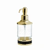 Дозатор жидкого мыла Boheme Royal Cristal 10929-ROYALE-G-B BLACK GOLD настольный
