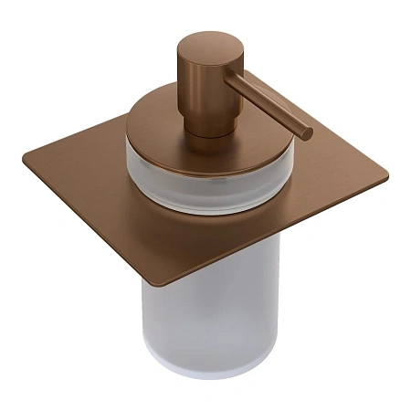 Дозатор жидкого мыла Boheme SPACE 10966-BRB-DISP Brushed Bronze/брашированная бронза