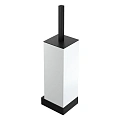 Ершик для унитаза Boheme Qubic 10734-B Black настенный Ершик для унитаза Boheme Qubic 10734-B Black настенный