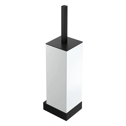 Ершик для унитаза Boheme Qubic 10734-B Black настенный Ершик для унитаза Boheme Qubic 10734-B Black настенный