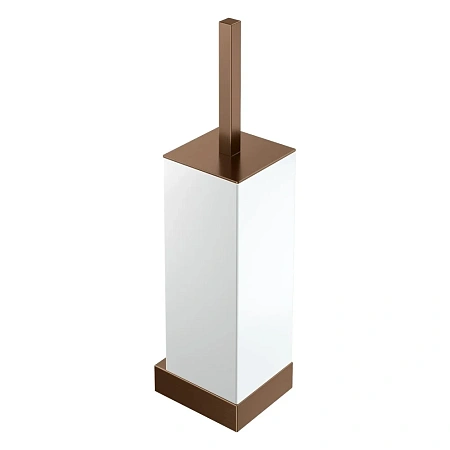 Ершик для унитаза Boheme Qubic 10734-BRB Brushed Bronze настенный