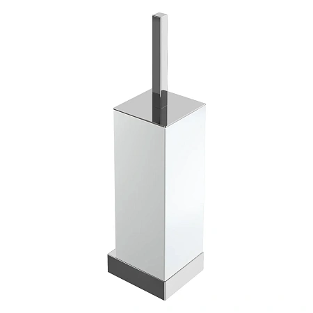 Ершик для унитаза Boheme Qubic 10734-CR Chrome настенный