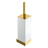 Ершик для унитаза Boheme Qubic 10734-G Gold настенный
