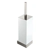 Ершик для унитаза Boheme Qubic 10734-NB Nickel Brush настенный Ершик для унитаза Boheme Qubic 10734-NB Nickel Brush настенный