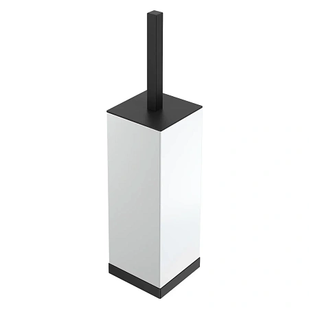 Ершик для унитаза Boheme Qubic 10949-B Black напольный Ершик для унитаза Boheme Qubic 10949-B Black напольный