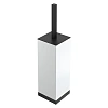 Ершик для унитаза Boheme Qubic 10949-B Black напольный Ершик для унитаза Boheme Qubic 10949-B Black напольный