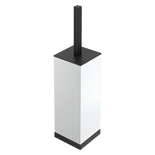 Ершик для унитаза Boheme Qubic 10949-B Black напольный Ершик для унитаза Boheme Qubic 10949-B Black напольный