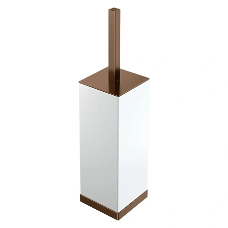 Ершик для унитаза Boheme Qubic 10949-BRB Brushed Bronze напольный Ершик для унитаза Boheme Qubic 10949-BRB Brushed Bronze напольный
