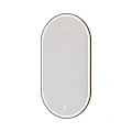 Зеркало Armadi Art Modern 568-BRB BRUSHED BRONZE овальное металлическая рама 110x60 см, с подсветкой, антизапотевание Зеркало Armadi Art Modern 568-BRB BRUSHED BRONZE овальное металлическая рама 110x60 см, с подсветкой, антизапотевание