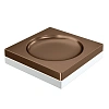Мыльница Boheme Qubic 10960-BRB Brushed Bronze