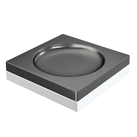 Мыльница Boheme Qubic 10960-GM Gun Metal Мыльница Boheme Qubic 10960-GM Gun Metal