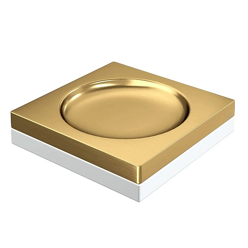 Мыльница Boheme Qubic 10960-MG Matt Gold Мыльница Boheme Qubic 10960-MG Matt Gold