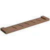 Полка Boheme Qubic 10736-BRB Brushed Bronze