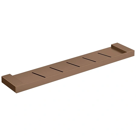 Полка Boheme Qubic 10736-BRB Brushed Bronze