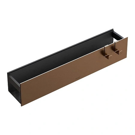Полка Boheme SPACE 10966-BRB 60см Brushed Bronze/брашировання бронза Полка Boheme SPACE 10966-BRB 60см Brushed Bronze/брашировання бронза