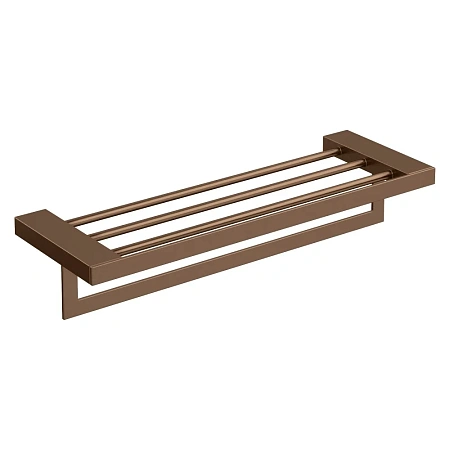 Полотенцедержатель Boheme Qubic 10737-BRB Brushed Bronze
