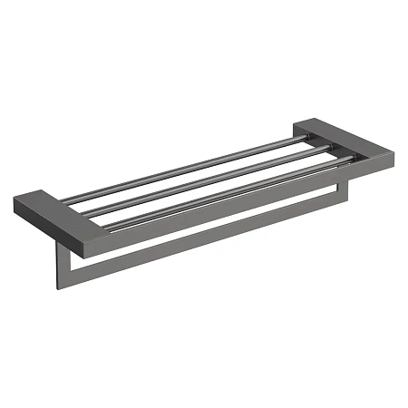 Полотенцедержатель Boheme Qubic 10737-GM Gun Metal Полотенцедержатель Boheme Qubic 10737-GM Gun Metal