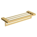 Полотенцедержатель Boheme Qubic 10737-MG Matt Gold Полотенцедержатель Boheme Qubic 10737-MG Matt Gold