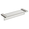 Полотенцедержатель Boheme Qubic 10737-NB Nickel Brush