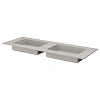 Раковина Armadi Art QUATRO 140 CASHMERE 793-140-2-C двойная акрил Раковина Armadi Art QUATRO 140 CASHMERE 793-140-2-C двойная акрил