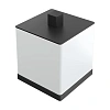 Стакан Boheme Qubic 10964-B Black для ватных дисков Стакан Boheme Qubic 10964-B Black для ватных дисков