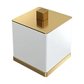 Стакан Boheme Qubic 10964-MG Matt Gold для ватных дисков Стакан Boheme Qubic 10964-MG Matt Gold для ватных дисков