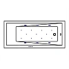 Акриловая ванна WHITECROSS Wave Slim 170x75 0111.170075.100.RELAX.GL RELAX золото Акриловая ванна WHITECROSS Wave Slim 170x75 0111.170075.100.RELAX.GL RELAX золото