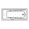 Акриловая ванна WHITECROSS Wave Slim 170x75 0111.170075.100.ULTRANANO.GL ULTRA NANO золото Акриловая ванна WHITECROSS Wave Slim 170x75 0111.170075.100.ULTRANANO.GL ULTRA NANO золото