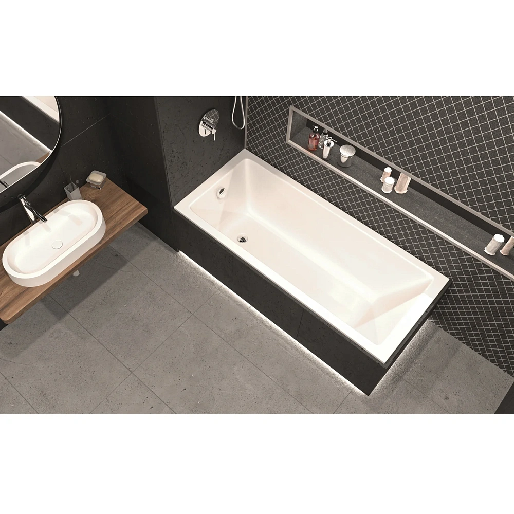 Акриловая ванна WHITECROSS Wave Slim 180x80 0111.180080.100 — Изображение 2