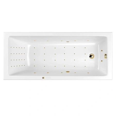 Акриловая ванна WHITECROSS Wave Slim 180x80 0111.180080.100.NANO.GL NANO золото Акриловая ванна WHITECROSS Wave Slim 180x80 0111.180080.100.NANO.GL NANO золото