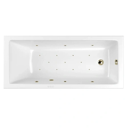 Акриловая ванна WHITECROSS Wave Slim 180x80 0111.180080.100.RELAX.BR RELAX бронза