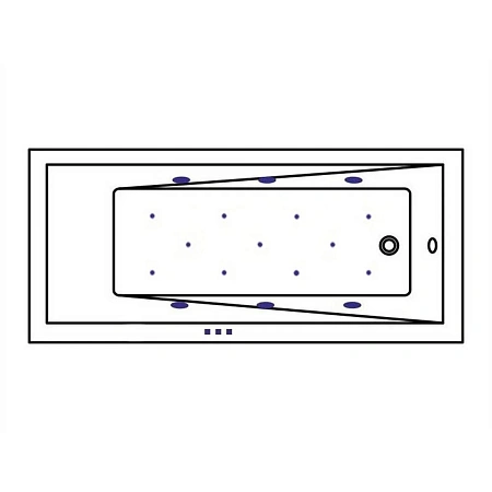 Акриловая ванна WHITECROSS Wave Slim 180x80 0111.180080.100.RELAX.WH RELAX белый Акриловая ванна WHITECROSS Wave Slim 180x80 0111.180080.100.RELAX.WH RELAX белый