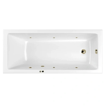 Акриловая ванна WHITECROSS Wave Slim 180x80 0111.180080.100.SOFT.BR SOFT бронза