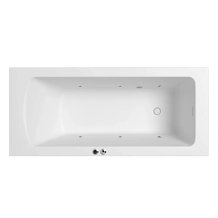 Ванна из искусственного камня WHITECROSS Coin 180x80 0224.180080.200.SOFT.CR белый матовый SOFT хром Ванна из искусственного камня WHITECROSS Coin 180x80 0224.180080.200.SOFT.CR белый матовый SOFT хром