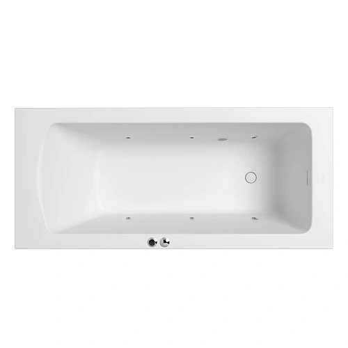 Ванна из искусственного камня WHITECROSS Coin 180x80 0224.180080.200.SOFT.CR белый матовый SOFT хром Ванна из искусственного камня WHITECROSS Coin 180x80 0224.180080.200.SOFT.CR белый матовый SOFT хром