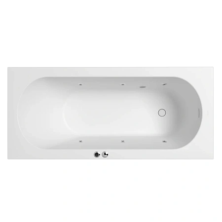 Ванна из искусственного камня WHITECROSS Gin 170x75 0217.170075.200.SOFT.CR белый матовый SOFT хром Ванна из искусственного камня WHITECROSS Gin 170x75 0217.170075.200.SOFT.CR белый матовый SOFT хром