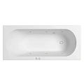Ванна из искусственного камня WHITECROSS Gin 180x80 0217.180080.200.SOFT.WH белый матовый SOFT белый Ванна из искусственного камня WHITECROSS Gin 180x80 0217.180080.200.SOFT.WH белый матовый SOFT белый