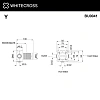 Внутренняя часть смесителя WHITECROSS Y1241 на 1 потребитель BU0041 Внутренняя часть смесителя WHITECROSS Y1241 на 1 потребитель BU0041