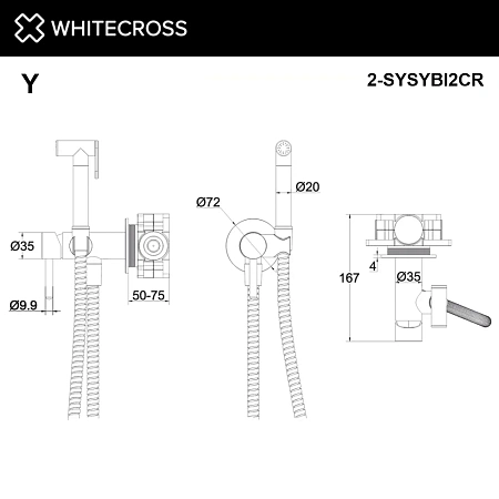 Детальная картинка товара «гигиенический душ whitecross 2-sysybi2cr внешняя часть, хром» Детальная картинка товара «гигиенический душ whitecross 2-sysybi2cr внешняя часть, хром»