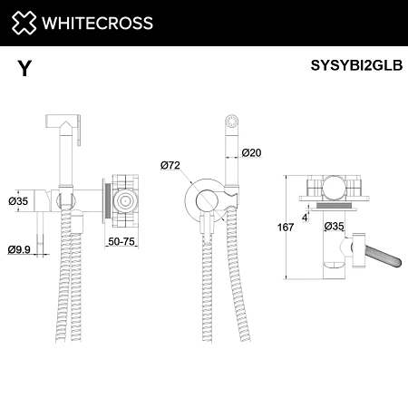 Детальная картинка товара «гигиенический душ whitecross y sysybi2glb скрытого монтажа, брашированное золото» Детальная картинка товара «гигиенический душ whitecross y sysybi2glb скрытого монтажа, брашированное золото»