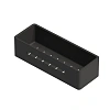 Полка WHITECROSS Ergo ER2280BL черный матовый Полка WHITECROSS Ergo ER2280BL черный матовый