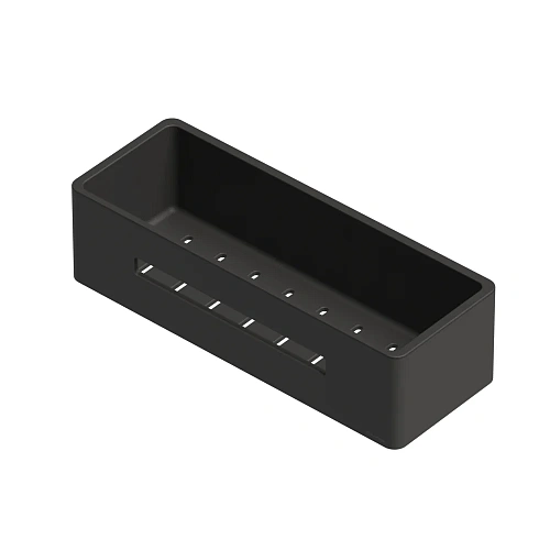 Полка WHITECROSS Ergo ER2280BL черный матовый Полка WHITECROSS Ergo ER2280BL черный матовый