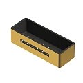 Полка WHITECROSS Ergo ER2280GLB брашированное золото Полка WHITECROSS Ergo ER2280GLB брашированное золото