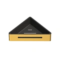 Полка WHITECROSS Ergo ER2282GLB угловая, брашированное золото Полка WHITECROSS Ergo ER2282GLB угловая, брашированное золото